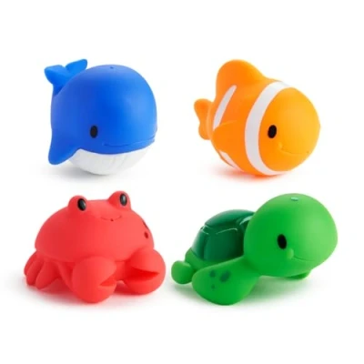 Abbildung von Munchkin Ocean Spritztiere Badespielzeug, 4er Pack