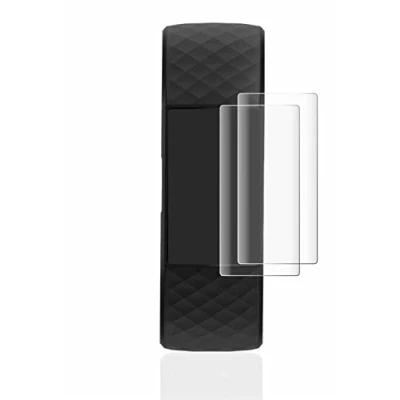 Abbildung von BROTECT 2 Stück Full Cover Schutzfolie für Fitbit Charge 4 Screen Displayschutz Folie [3D Curved, Anti Fingerprint, Kristall Klar]