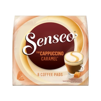 Abbildung von Senseo® Kaffeepad, CAPPUCCINO CARAMEL, harmonisch, koffeinhaltig, 8 x 11,5 g, Sie erhalten 1 Packung mit Pads