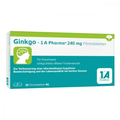 Abbildung von 1A PHARMA GINKGO 240MG 30 St