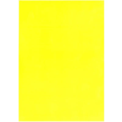 Abbildung von Neptun Flock Folie neon gelb DIN A4