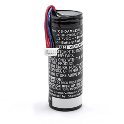 Abbildung von vhbw Akku kompatibel mit Datalogic QuickScan QBT2400, QBT2430, QBT2131, QBT2101 Barcodescanner POS (1600mAh, 3,7V, Li Ion)