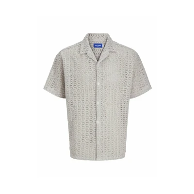 Abbildung von Jack &amp; Jones Relaxed FIT Hemd, Herren, Größe: XXL, Moonbeam