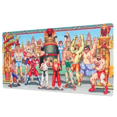 Abbildung von Grupo Erik Gaming Mauspad Street Fighter II Mat XL Mouse Pad für Tastatur