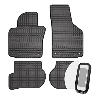 Abbildung von moto MOLTICO Gummimatten Auto Fußmatten Gummi Automatten Passgenau 4 teilig Set passend für Mitsubishi Space Star Mirage ab 2013