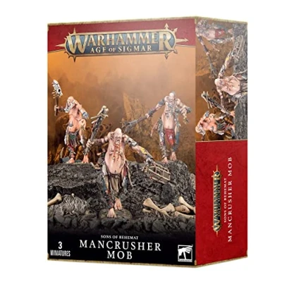 Abbildung von Warhammer AoS Sons of Behemat Bande de Broyeurs d&#039;Hommes, Schwarz