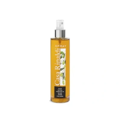 Abbildung von Casa Rinaldi Würze mit Extra Nativem Olivenöl Spray, 100% italienische Oliven, Fruchtiger, bitterer und scharfer Geschmack, Karton 6 Flaschen zu je 250 ml