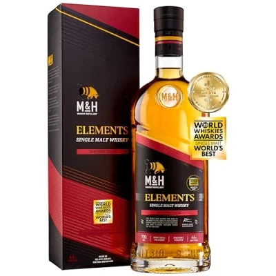Abbildung von M&amp;H ELEMENTS Sherry Cask Single Malt Whisky, 700 ml