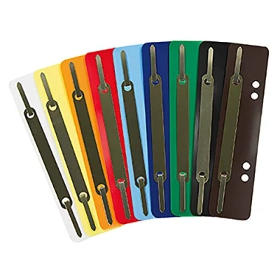 Abbildung von Soennecken Heftstreifen 3192 PP Metalldeckl. sortiert 250 Stück