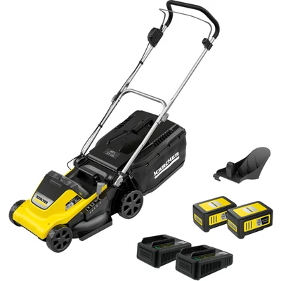 Abbildung von KÄRCHER Akkurasenmäher &quot;LMO 4 18 Dual Battery Set&quot;, inkl. Akkus und Ladegerät