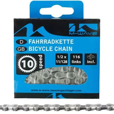 Abbildung von Kette 10 Fach M Wave 1/2 X 11/128&quot; 116 Glieder