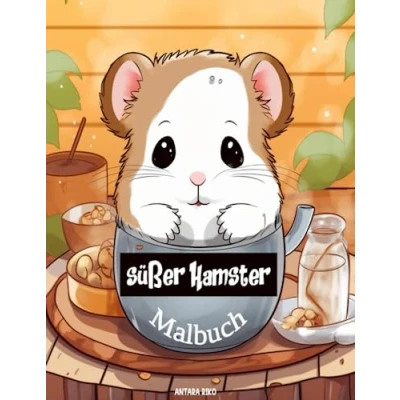 Abbildung von Süßer Hamster Malbuch: Entzückende zum Ausmalen für alle Altersgruppen