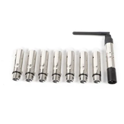Abbildung von Wireless DMX Controller DMX512 Sender 8PCS 2.4G ISM Transmitter/Empfänger LED Lighting Controller,für Moving Head Bühnenlicht Bars