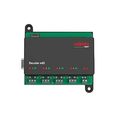 Abbildung von Märklin Modelleisenbahn Weichenantriebe Decoder M83