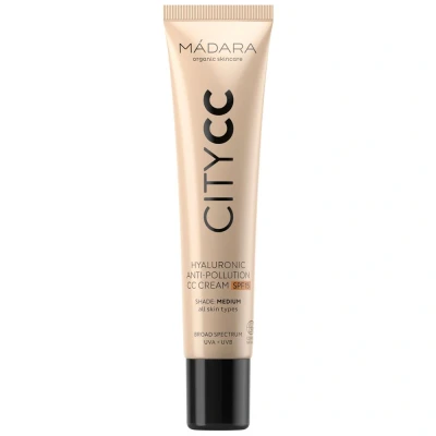 Abbildung von MÁDARA Citycc Hyaluronic Antipollution CC Cream SPF15 Cream, Größe: 40 ml, Medium beige