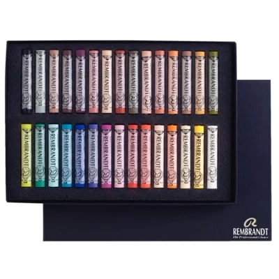 Abbildung von Rembrandt Soft pastel set General Selection 30 half pastels