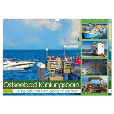 Abbildung von Ostseebad Kühlungsborn Ein herbstlicher Urlaubstag im Oktober (Wandkalender 2025 DIN A3 quer), CALVENDO Monatskalender