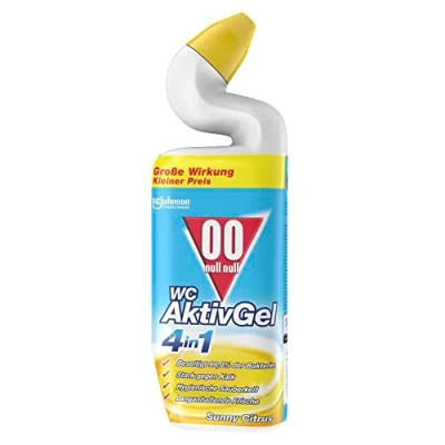Abbildung von 00 null WC AktivGel 4in1, Flüssiger Reiniger, Suny Citrus, 1er Pack (1x750 ml)