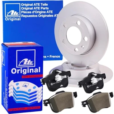 Abbildung von ATE Bremsscheiben 239mm + Beläge hinten passend für JAZZ 2 GD CIVIC 5 6