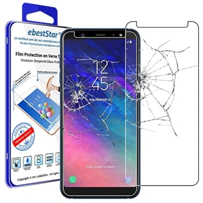 Abbildung von ebestStar kompatibel mit Samsung A6+ 2018 Panzer Schutz Glas Galaxy A6 Plus SM A605F Schutzfolie, 9H gehärte Schutzglas, HD Displayschutz, Ultrabeständig