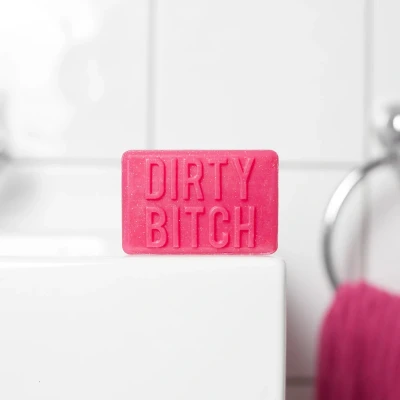 Abbildung von Dirty Bitch Seife, Witzige Geschenke, Kleine Geschenk, Geschenkidee