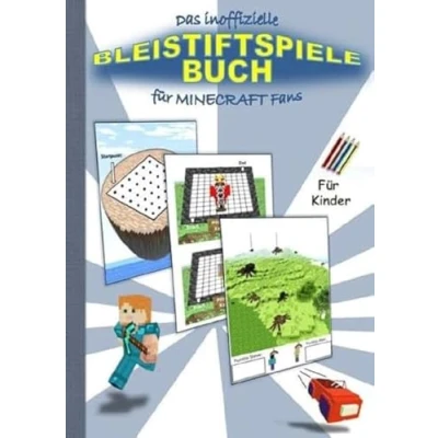 Abbildung von Das inoffizielle Bleistiftspiele Buch für MINECRAFT Fans: Spannende 1 bis 2 Personen inspiriert durch