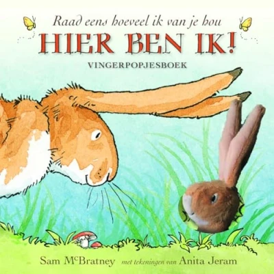 Abbildung von Hier ben ik!: vingerpopjesboek Raad eens hoeveel ik van je hou