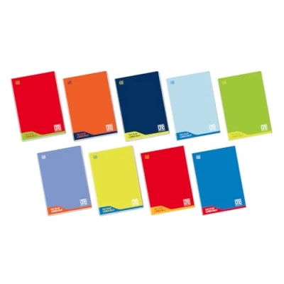 Abbildung von Blasetti 6 Maxi Heft DIDATTICI One Color. Papier 100g, 72 Seiten + Vorsatzblatt, Jolly Page, ideal für Dysgraphie, gemischte Farben Karos (10M)
