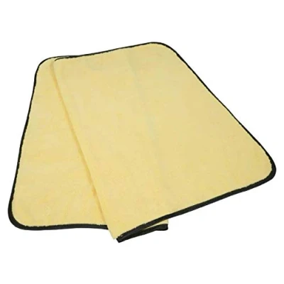 Abbildung von PETEX 432230 Supreme Mikrofaser Trockentuch, Circa 90 X 60 cm, Gelb