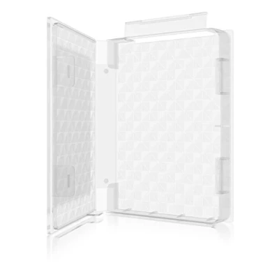Abbildung von ICY BOX IB AC6251 Einfaches Schutzgehäuse aus Kunststoff für 2,5&quot; (6,35 cm) HDD/SSD, stapelbar