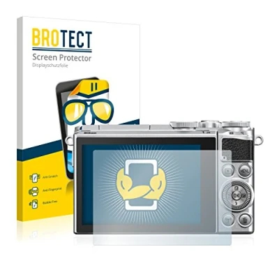 Abbildung von BROTECT (2 Stück Schutzfolie für Nikon 1 J5 Displayschutz Folie Ultra Klar