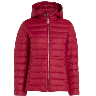 Abbildung von Tommy Hilfiger Steppjacke FEMININE LW DOWN JACKET mit Kapuze