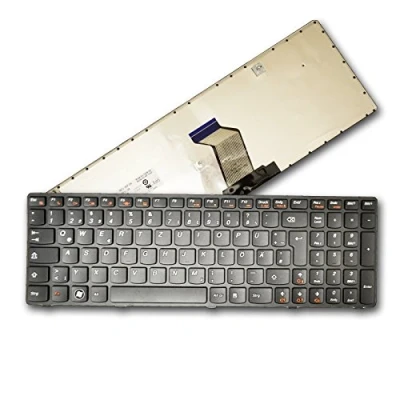 Abbildung von Bucom Für IBM Lenovo IdeaPad N580 G580 Z580 N581 N585 N586 G581A G585A G585 DE Deutsche Tastatur