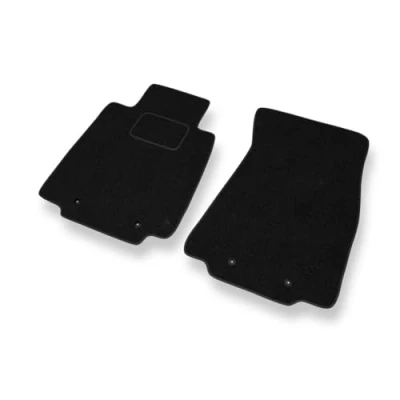 Abbildung von Mossa Fußmatten Auto kompatibel mit Nissan 370Z (2008 2020) schwarz Automatten Autoteppiche