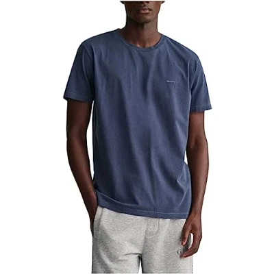 Abbildung von GANT Sunfaded Tshirt basic, Herren, Größe: Medium, Evening blue