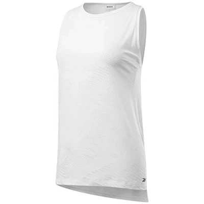 Abbildung von Reebok Damen Ts Burnout Tank Top, weiß, XXS