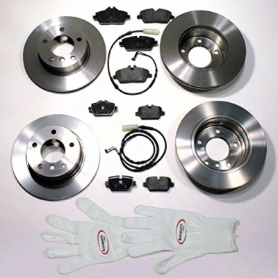 Abbildung von Autoparts Online Set 60005407 Bremsscheiben/Bremsen + Bremsbeläge Sensoren für vorne hinten