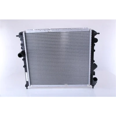 Abbildung von NISSENS 63878 Kühler, Motorkühlung Aluminium 430 398 34 Kühlrippen gelötet RENAULT: CLIO 1