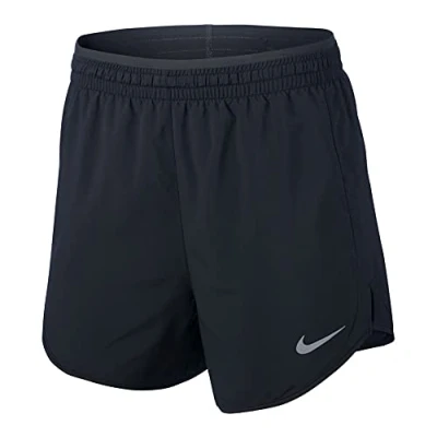 Abbildung von Nike Damen Sport Shorts W NK Tempo LX 5IN, Black/Anthracite/Reflective silv, XL, BV2953