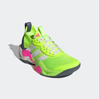 Abbildung von adidas Performance Rapidmove Trainingsschuh, Damen, Größe: 42, lucid lemon chalk white pink Schuhe