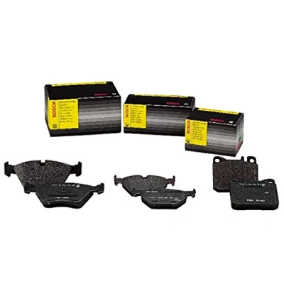 Abbildung von BOSCH 0 986 461 137 Bremsbelagsatz Low Metallic mit Montageanleitung VOLVO: 440 K, 460 L, 480 E