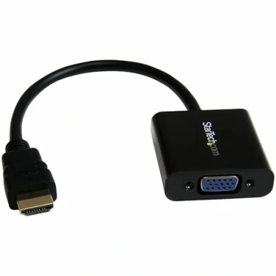 Abbildung von StarTech.com 1080p 60Hz HDMI auf VGA Hochgeschwindigkeits Display Adapter Aktiver (Stecker Buchse) Video Konverter für Laptop/PC/Monitor (HD2VGAE2)