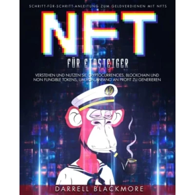 Abbildung von NFT für Einsteiger: Schritt Anleitung zum Geldverdienen mit Nfts. Verstehen und nutzen Sie Cryptocurrencies, Blockchain Non Fungible Tokens, um von Anfang an Profit zu generieren