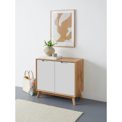 Abbildung von andas Sideboard &quot;Pandrup&quot;, mit 2 Türen und verstellbare Einlegeböden, B:80 cm, H:75 cm
