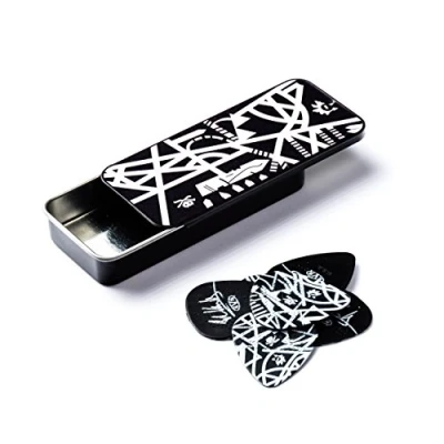 Abbildung von JIM DUNLOP Plektrum Eddie Van Halen, Starbody, Schachtel aus Metall mit 6 Stück