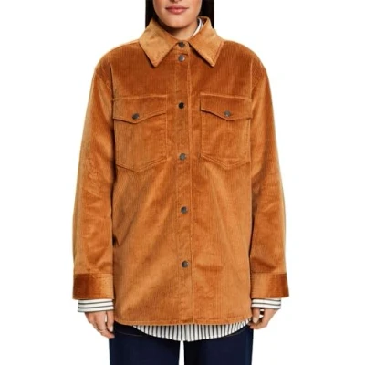 Abbildung von Esprit Leichte Jacke, Damen, Größe: Large, Caramel