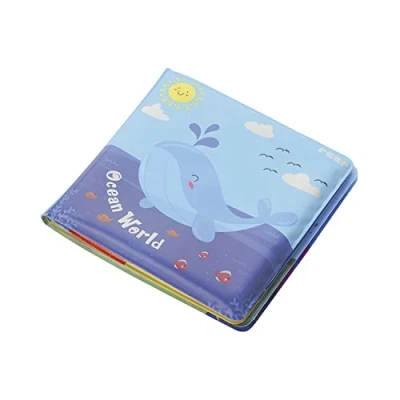 Abbildung von reer MyHappyBath Book Magisches Badebuch, mit Farbwechsel und Quietschfunktion, bunt