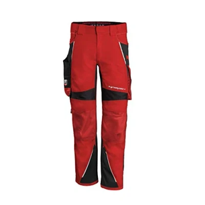 Abbildung von Qualitex Workwear Arbeitsbundhose moderne Arbeitshose IRON Lyocell, Cordura, Stretch &amp; Reflexelemente (1 tlg) funktionale Werkstatthose mit 19 Taschen Atmungsaktiv Dehnbund