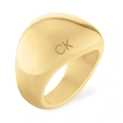 Abbildung von Calvin Klein GP Ring 56 goldcoloured, Damen, Größe: 56, Gold coloured
