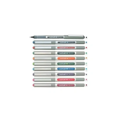 Abbildung von uni ball Eye Broad UB 150 10 Tintenroller, 1 mm Spitze, blaue Tinte, 12 Stück
